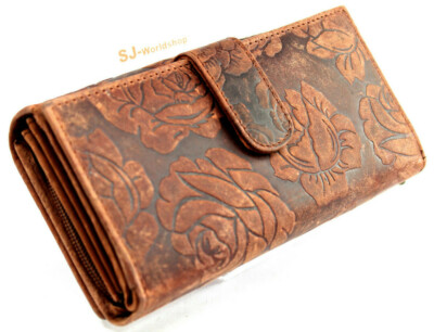 Echt Leder Damen Portemonnaie,Brieftasche,Geldbörse '' Lozano'' SJ-00303