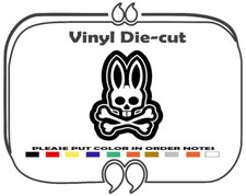 Psychopath Bunny decal