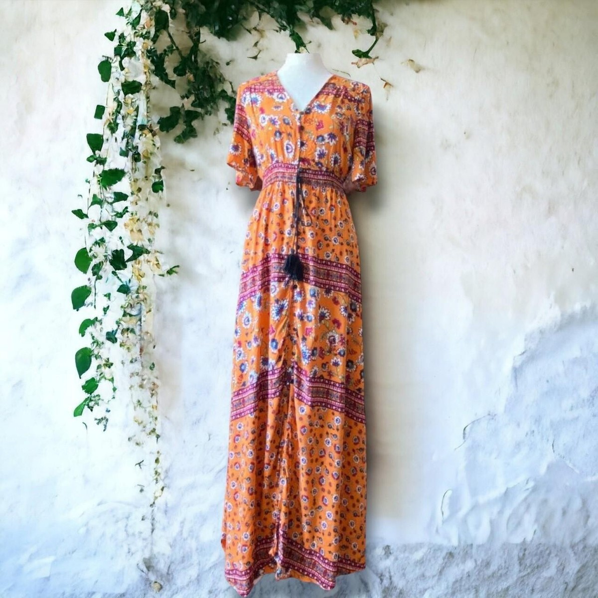 chinese dress ladies CUPSHE Womens Summer Maxi Dress 2026 Sleeveless Long Sundresses Spaghetti  Strap Flowy Boho Beach Vacation Dress Blue XS at Amazon Women's Clothing  store main image 0