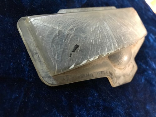 1949 Chrysler License Back-up Lens Bezel 1253317 - Picture 4 of 10