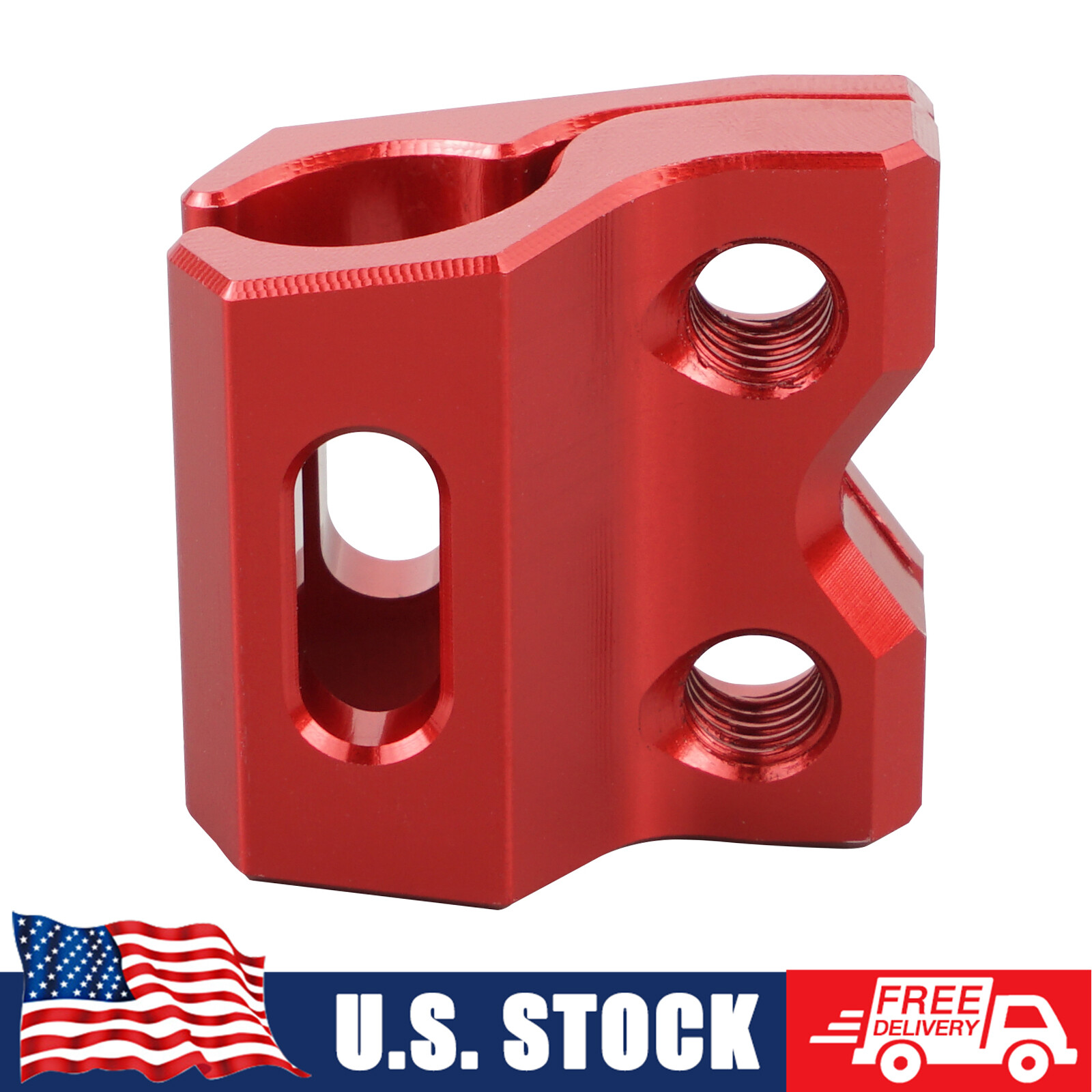 Front Brake Hose Cable Line Clamp For Honda CRF450R CRF450X CRF250R 2006-2017