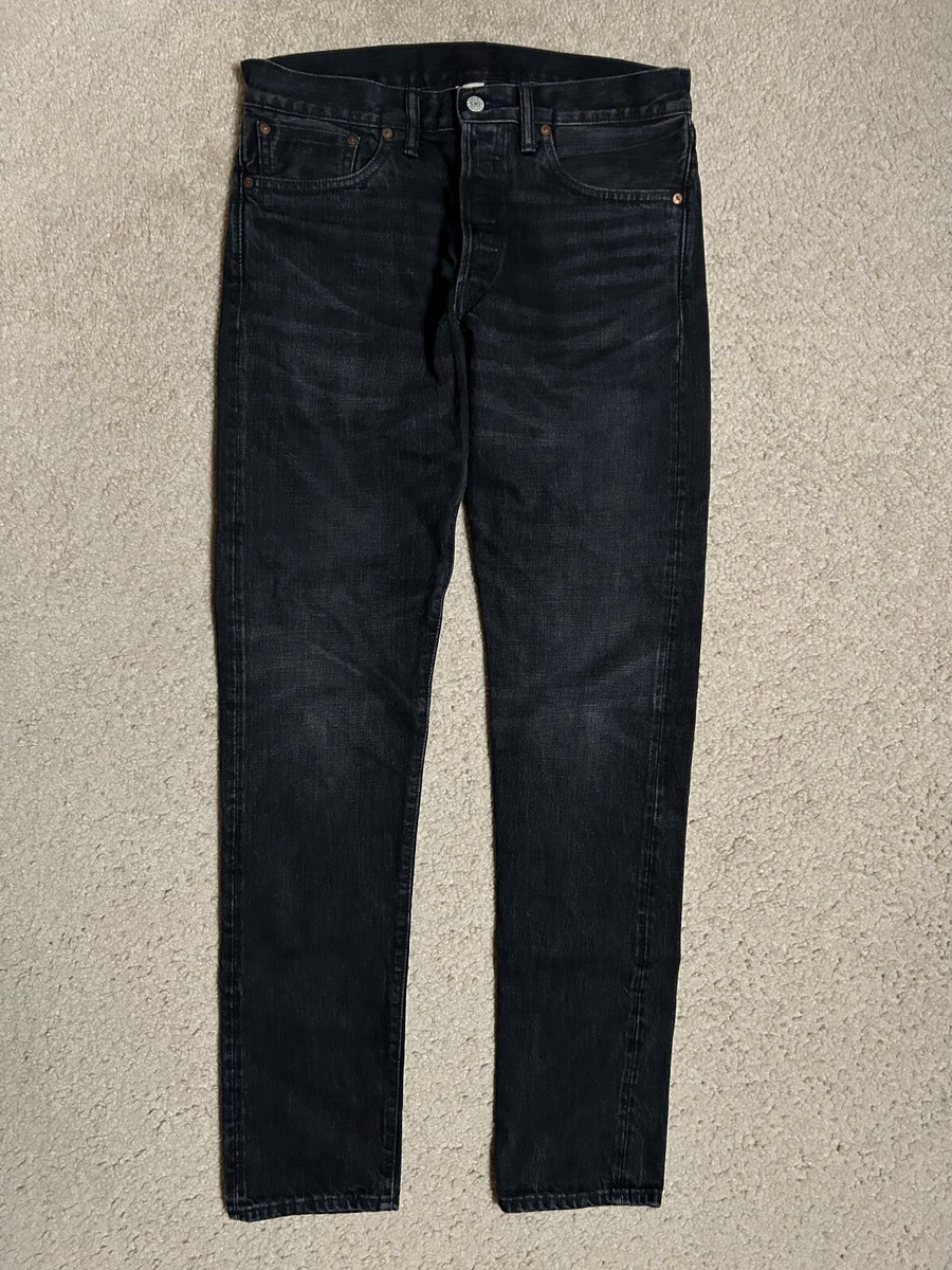 RRL Slim narrow 31×32 RRL Slim Narrow Japan Selvedge Denim Jeans Black (Tag 31/32
