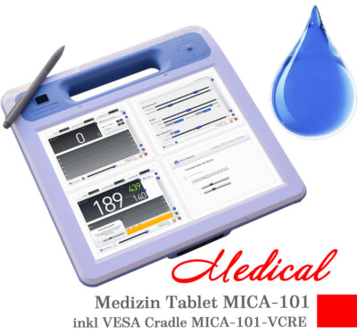 Tablette Advantech MICA-101 10.4" Tactile - Windows XP/7 - Atom Z530 - Avec Station D'accueil - NEUF