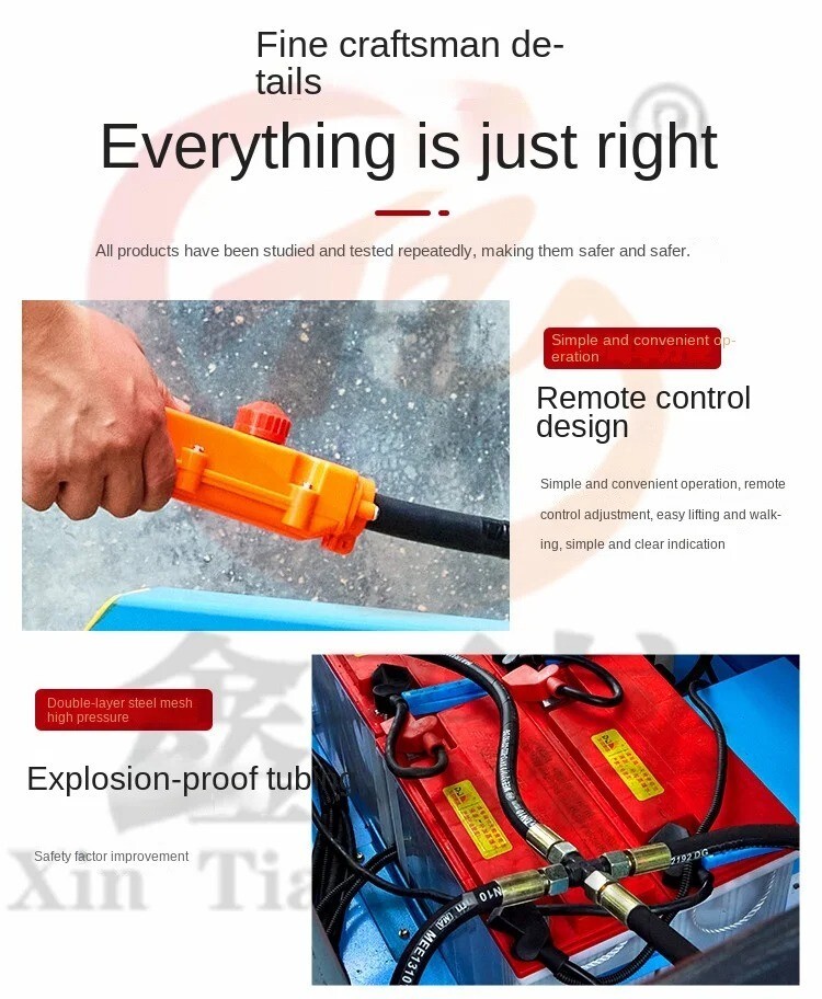 18 FEET MAX LIFT ELECTRIC SCISSOR LIFT MAN LIFT eBay