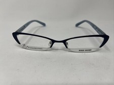BOBBI BROWN EYEWEAR THE ROZA JXL 50-18-135 NAVY BLUE FLEX HINGE S55