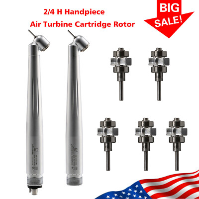 Dental 45 Degree Surgical High Speed Handpiece 4Hole/2Hole fit NSK Cartridge