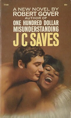 Pocket Book Paperback J C Saves by Robert Gover Vintage Racism Satire Humor
