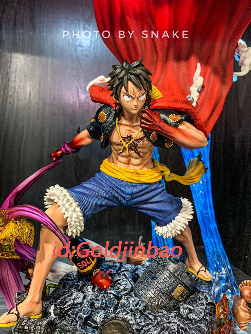 CQ studio One Piece Monkey D Luffy Resin Collector Model Painted Limited  Statue