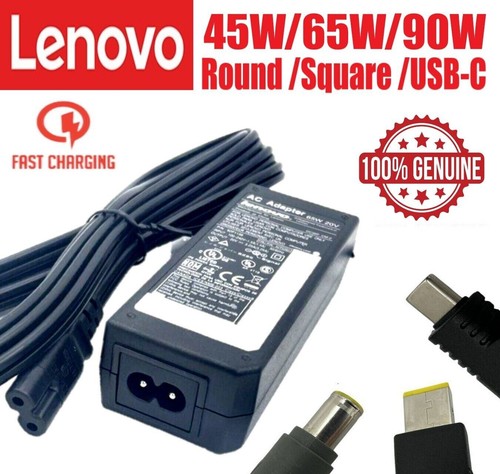 X1 T450 T460 T470 LENOVO THINKPAD 45W AC Adapter Power Charger Square GENUINE - Picture 7 of 7