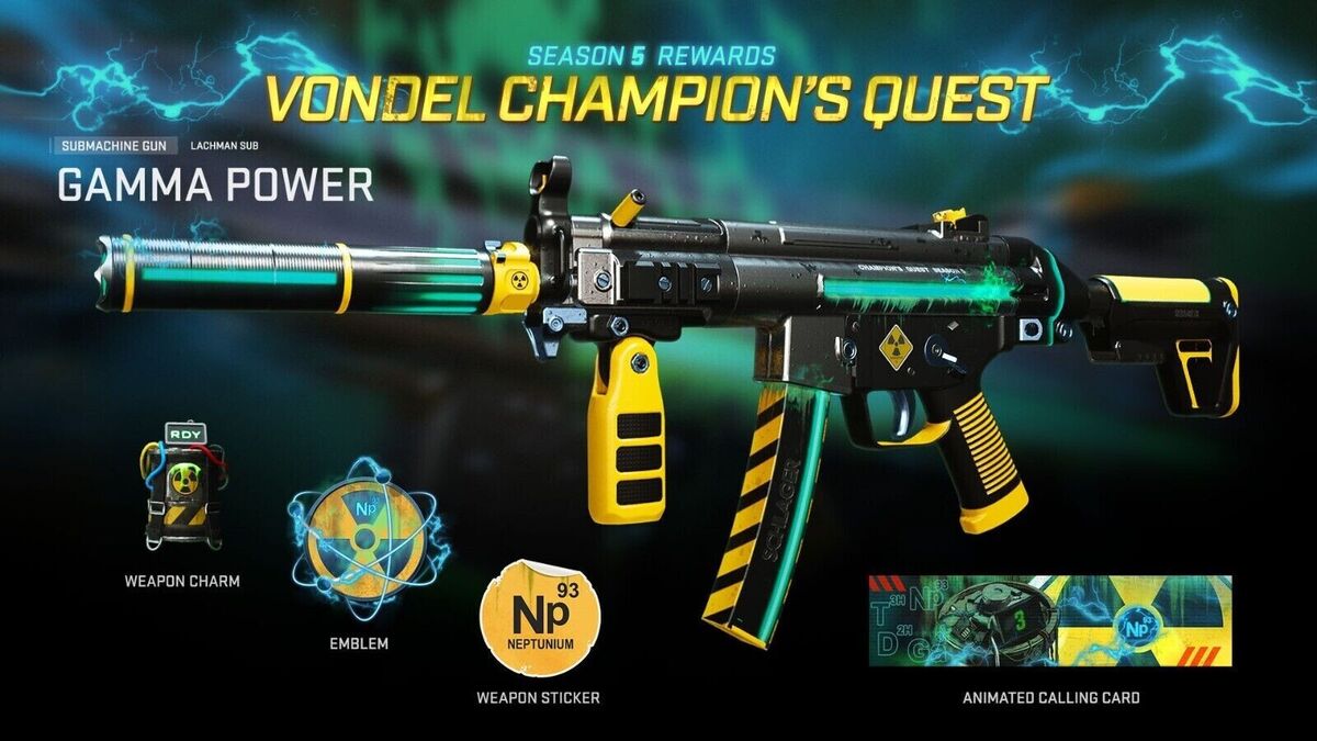 NUKE VONDEL SKIN COD WARZONE 2.O