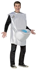 Toilet (3D Toilet Seat Costume) - Rasta Imposta