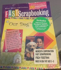 New  Sealed Better Homes and Gardens Fast Scrapbooking Book Memories 