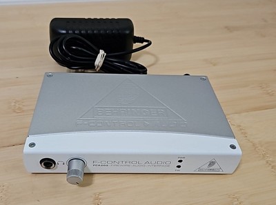BEHRINGER F Control FIREWIRE Audio Interface FCA202 w/AC ADAPTER