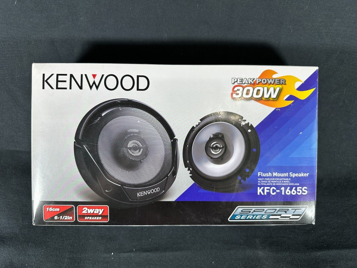 Kenwood KFC-1665s 300w Pair of Speakers 809385689967| eBay