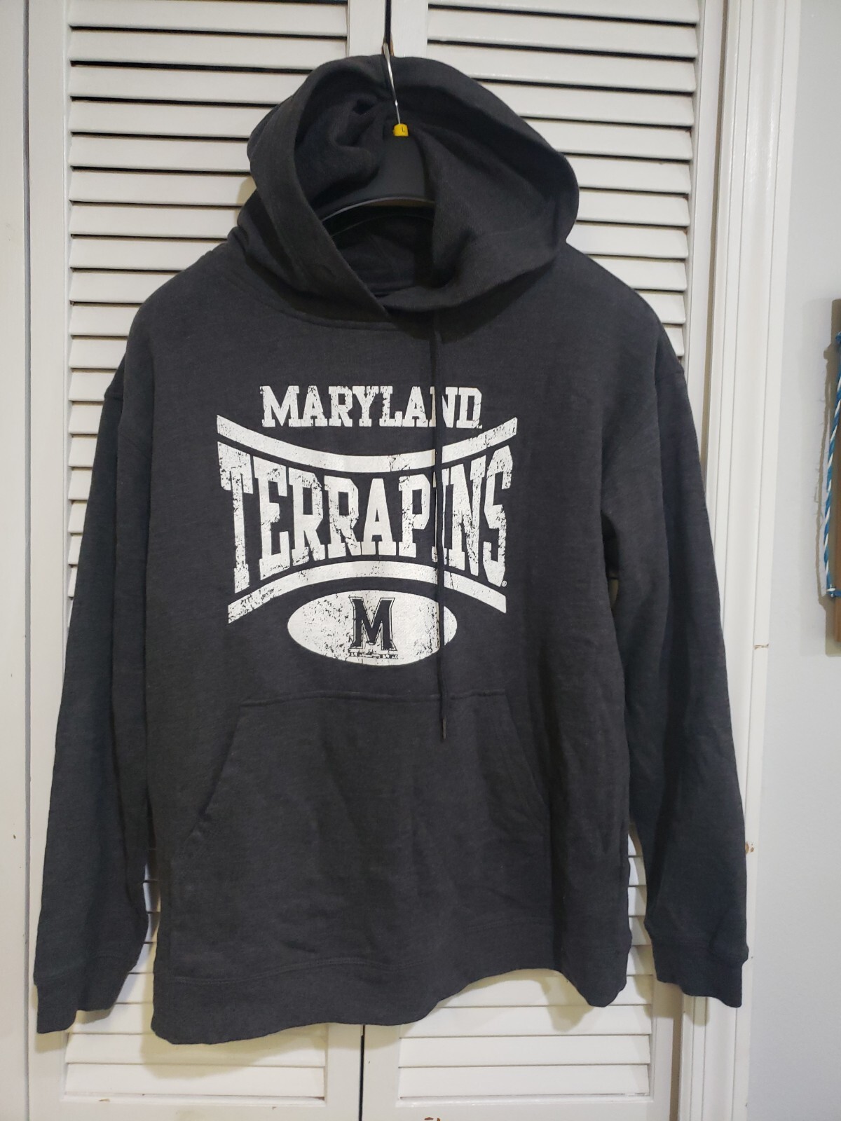 Hoodie Sweatshirt Sz Small Maryland Terrapins Terps University Ncaa A22-image