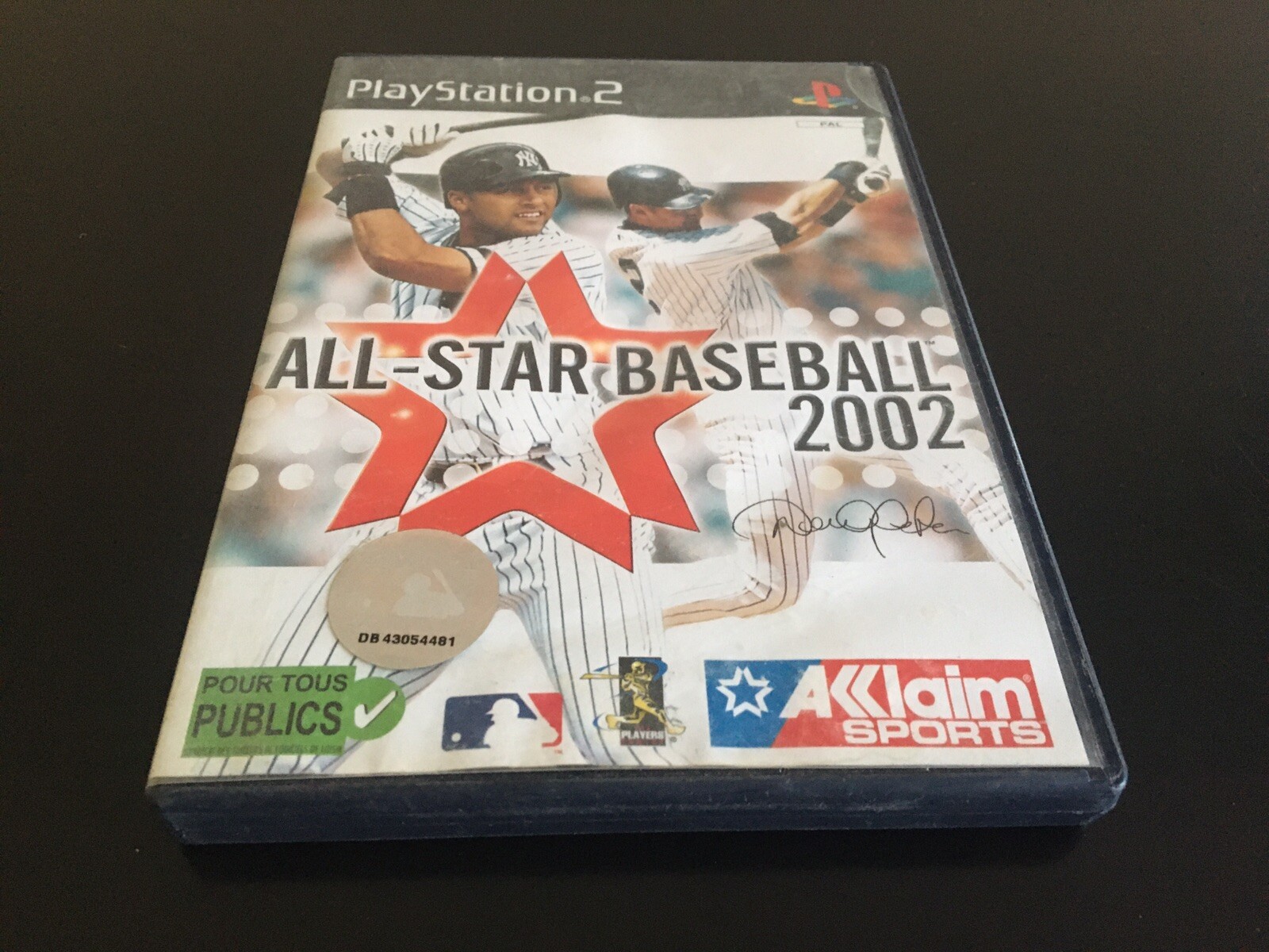 ALL STAR BASEBALL 2002 SONY PLAYSTATION 2 PS2 EDITION FR PAL COMPLET