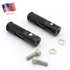 Aluminum Motorcycle Folding Rearset Footrests Footpegs Foot Pegs Pedal Universal