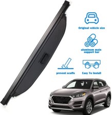 Cargo Cover For 16-21 Hyundai Tucson Retractable Rear Trunk Shade Accessory Cargo Cover For 16-21 Hyundai Tucson Retractable Rear Trunk Shade Accessory