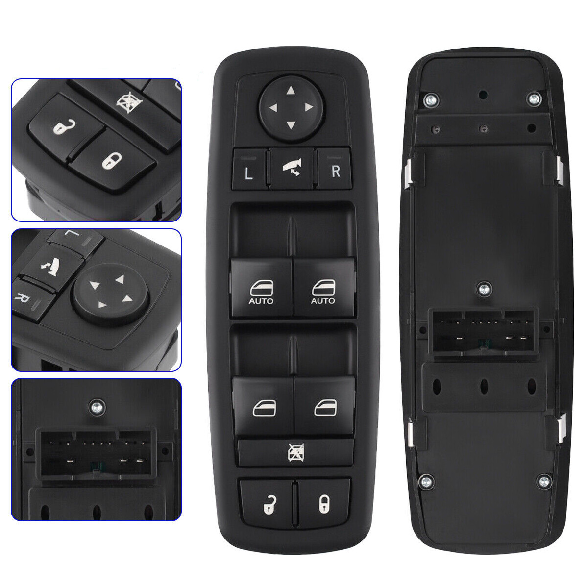 56046826AE LH Power Window Master Switch For 2016-2018 Ram 1500 2500 3500