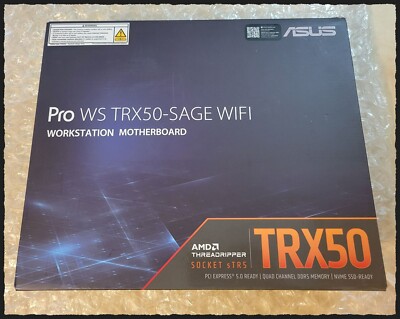 ASUS Pro WS TRX50-SAGE SE WiFi Motherboard + Ryzen Threadripper 7970X Processor