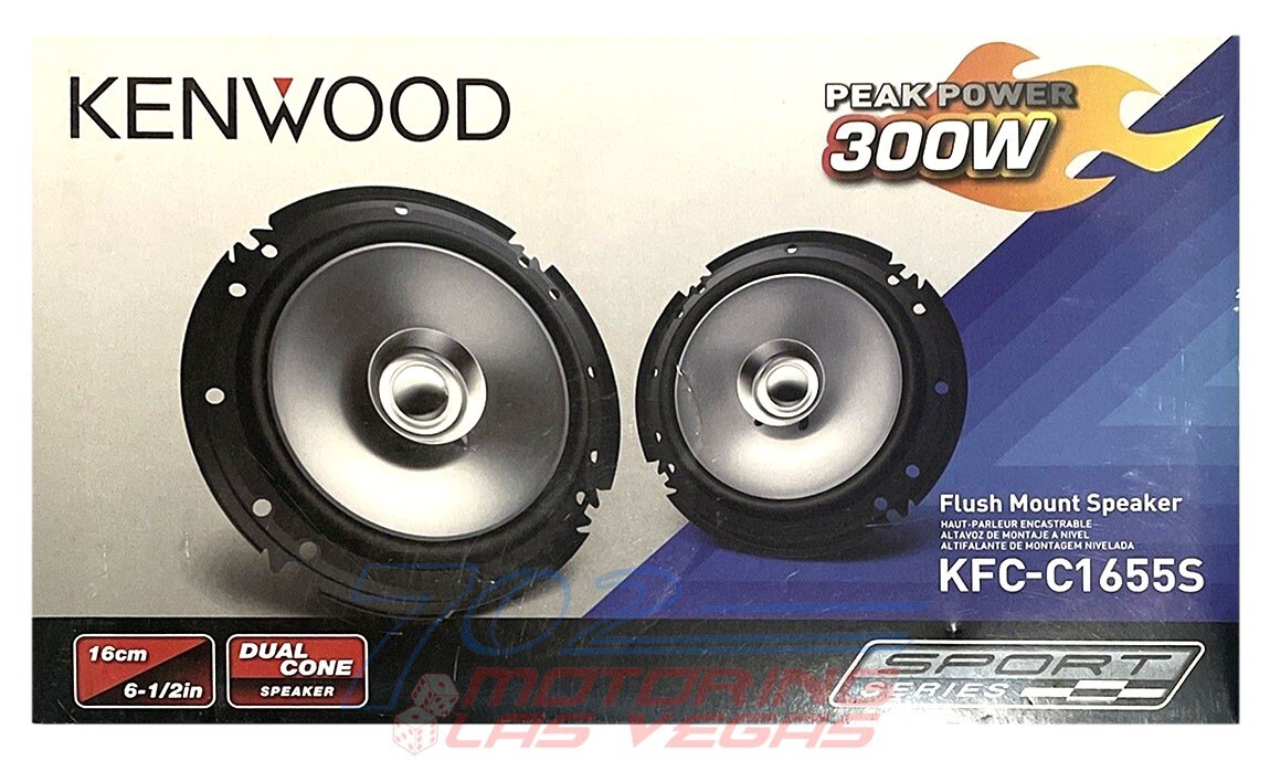 KENWOOD KFC-C1655S 300W 6.5