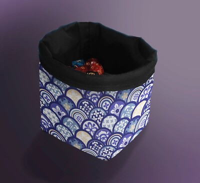 Würfeltasche, Azul Tile Zeichentasche für Azul Brettspiel, Tabletop Gaming D&D Geschenke