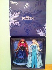 Frozen Anna and Elsa Collector Dolls Set Disney 100