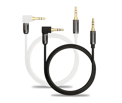 3.5mm AUX Cable Male to Male for Stereo Audio iPhone Android Headphone 6FT