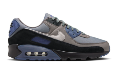 #ad Nike Air Max 90 Smoke Grey Diffused Blue IB6392 001 Men#x27;s Size New $118.74