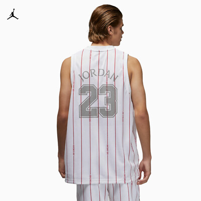 Jordan Essentials Allover Printed Jersey Tank Top DM1380-100 Men 