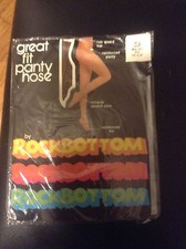 Exciting Vintage Rock bottom nude med tall taupe nude pantyhose w model