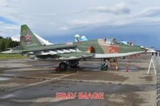 FOTO FLUGZEUG SUKHOI SU-25 'RF-95173/29 ROT' C/N 25508108091. NATO CODENAME
