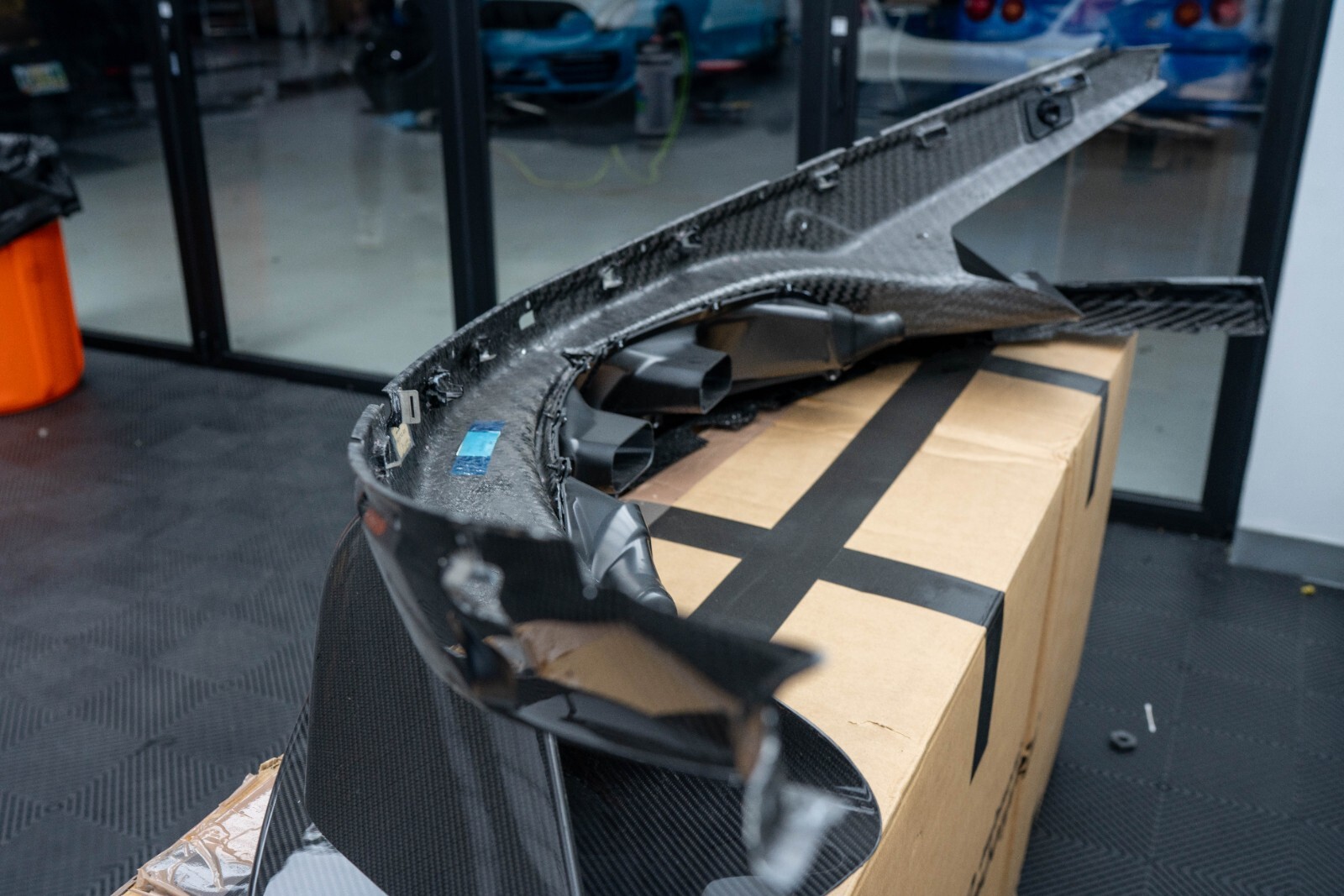 McLaren OEM 620R Carbon Front Splitter/Bumper (540c, 570s, 570gt, 600LT, 620R)