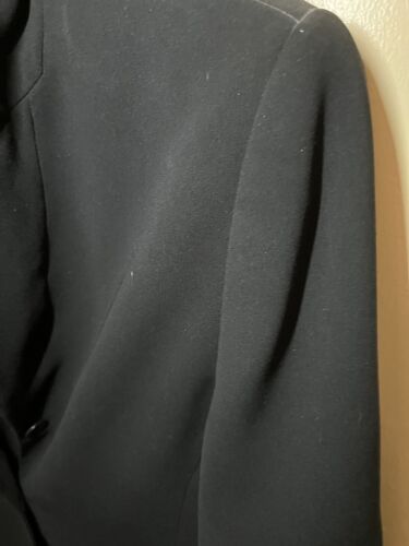 Vintage Petite Valerie Stevens Women Size 6P Black Blazer Jacket Lined - Picture 3 of 20