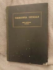 Farmacopea Ufficiale 6°edizione 1952
