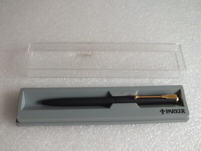 Vintage - Old Metal - Retractable - Ballpoint Pen - With Case BX 1