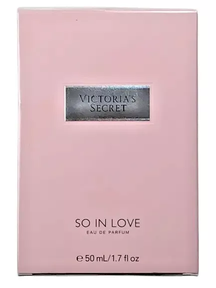 VICTORIAS SECRET SO IN LOVE PERFUME EDP 1.7 oz 50 ml New Sealed Box Free  Ship