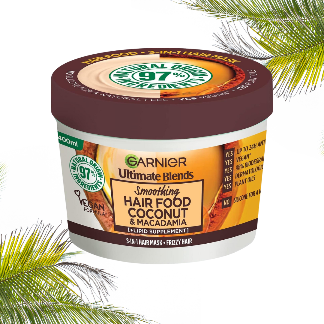 Buy 1 Get 1 Garnier ultimate blends hair mask (Banana/Papaya/Coconut