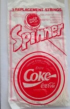 Coca-Cola spinner yo-yo Russell coke strings rare Vintage new memorabilia 1980's