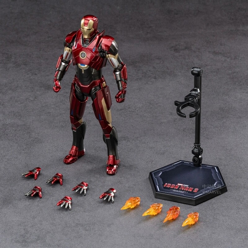 New ZD Toys 1/10 IRON MAN MK15 MK16 MK2 MARVEL Action figure
