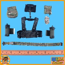 S Tactical Instructor Chpt 2 - Vest Pouch Set - 1/6 Scale Easy Simple Figures