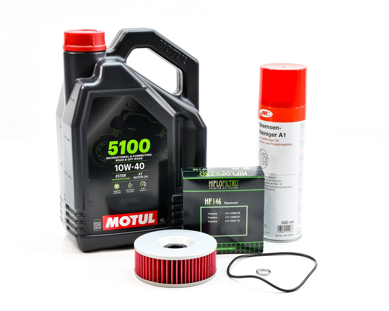 Kit vidange Yamaha Vmax 1200 Motul 5100 10W40 entretien moteur filtre huile 1988-1995