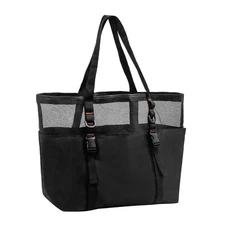 Multipurpose Beach Bag Vacation Carryall for Towels Swim Wear and Accessories