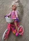 1991 Bicyclin' Stacie Doll Barbie Mattel Vintage Bike Doll VGUC Fashion Sister
