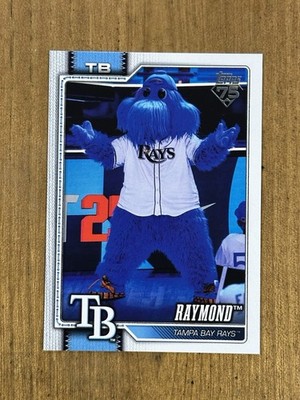 2026 Topps Series 1 Celebration Raymond #M22 Mascots Tampa Bay Rays