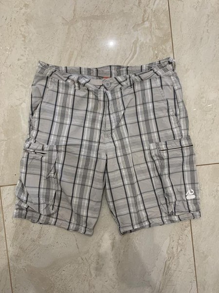 Men Nike Shorts Silver 32