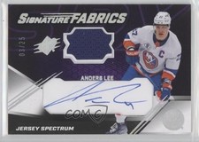 2022-23 SPx Signature Fabrics Spectrum 3/25 Tier 1 Anders Lee #SF-LE Auto 2d8