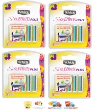 20 Schick Silk Effects Plus Razor Blades Refill Cartridges Women Shaver 10*2