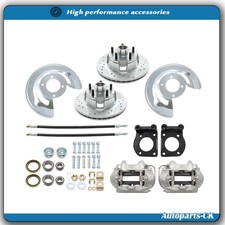 Front Disc Brake Conversion Kit 11 Rotors For Ford Mustang 1964-1968 4.7l V8 Front Disc Brake Conversion Kit 11 Rotors For Ford Mustang 1964-1968 4.7l V8