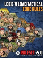 Lock 'n Load Tactical Core Rules v5.0 by Jeff Lewis (English) Hardcover Book